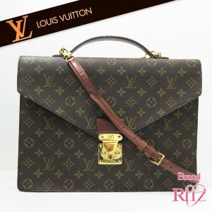 ルイヴィトン バッグ ポルトドキュマン バンドリエール M53338 モノグラム 書類 ビジネス LOUIS VUITTON メンズ BCランク あすつく 中古 豊中緑丘店｜brandritz