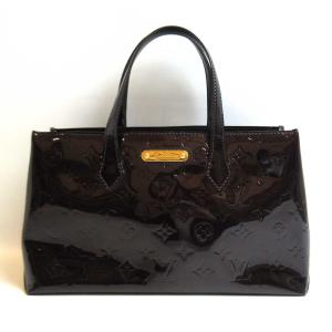 ルイヴィトン バッグ ウィルシャーPM アマラント ダークパープル系 ハンドバッグ ABランク モノグラムヴェルニ M93641 LOUISVUITTON あすつく 中古 六甲道店｜brandritz