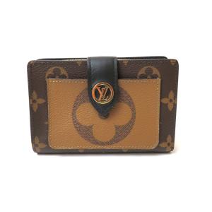 中古 ルイヴィトン ポルトフォイユ・ジュリエット 二つ折り財布 モノグラム・リバース M69432 Aランク ブラウン LOUISVUITTON あすつく【送料無料】【三田店】｜brandritz