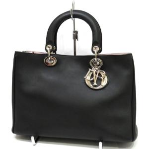 中古 美品 ディオール ディオリッシモ 2WAYバッグ Sランク ブラック トート Dior レディース あすつく【送料無料】【三田店】｜brandritz