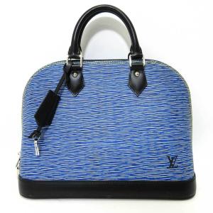 ルイヴィトン アルマPM ブルー系 青系 ハンドバッグ レディース エピデニム M51052 LOUISVUITTON あすつく 中古 宝塚店｜brandritz