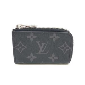 ルイヴィトン 財布 ポルトモネジュール ブラック×グレー 黒系 Aランク モノグラムエクリプス PVC×レザー M63536 LOUISVUITTON あすつく 中古 宝塚店｜brandritz