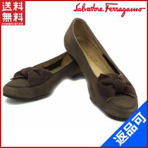 [閉店セール]サルヴァトーレ・フェラガモ 靴 Salvatore Ferragamo パンプス 中古 X10198｜brands