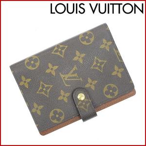 人気 即納 ルイヴィトン LOUIS VUITTON 手帳カバー カード入れ×3 メンズ可 アジェンダPM R20005 モノグラム (参考定価39,900円) [中古] X10430｜brands