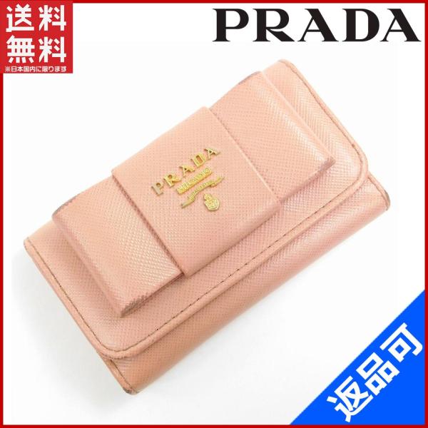 [閉店セール]プラダ 1M0222 PRADA キーケース 中古 X10777