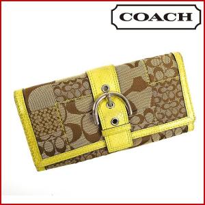 コーチ 財布 COACH 長財布 シグネチャー 中古 X10779｜brands