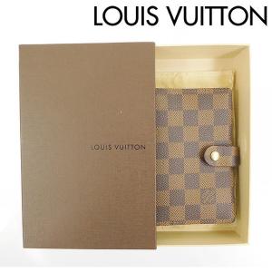 ルイヴィトン LOUIS VUITTON 手帳カバー メンズ可 アジェンダPM R20700 ダミエ (参考定価34,650円) 人気 即納 [中古] X10969｜brands