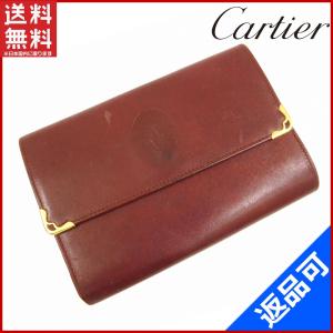 [閉店セール]カルティエ 財布 Cartier 二つ折り財布 中古 X11104｜brands