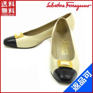 [閉店セール]サルヴァトーレ・フェラガモ 靴 Salvatore Ferragamo パンプス 中古 X11321｜brands