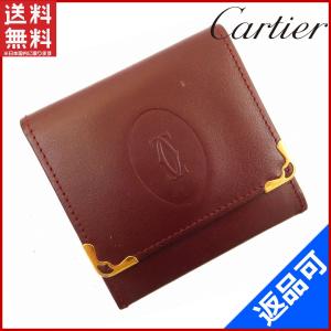 カルティエ Cartier 財布 コインケース マストライン 中古 X13895｜brands