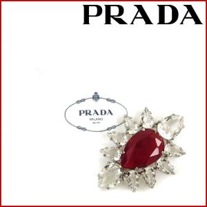 プラダ レディース PRADA ブローチ 中古 X14971｜brands