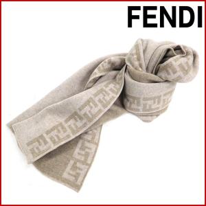 フェンディ レディース (メンズ可) FENDI マフラー ズッカ 中古 X15104｜brands