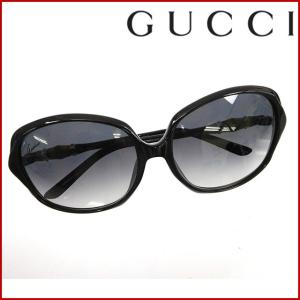 グッチ レディース (メンズ可) GUCCI サングラス バンブー ロゴ 中古 X2023｜brands