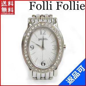 フォリフォリ Folli Follie 腕時計 ラインストーン 中古 X3001｜brands