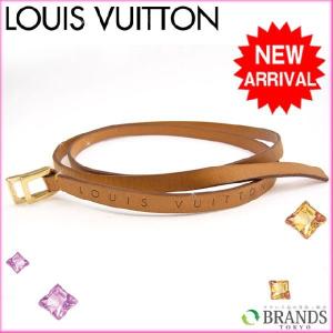 ルイヴィトン M67301 サンチュール LOUIS VUITTON ベルト #M 中古 X3353｜brands