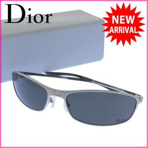 クリスチャン・ディオール YB7M8 Christian Dior サングラス ラインストーン付き メガネ 中古 X6530｜brands