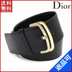 クリスチャン・ディオール Christian Dior ベルト 太ベルト ♯65 ウエスト用 中古 X6557｜brands