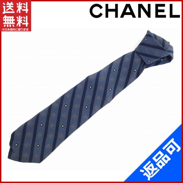 [閉店セール]シャネル CHANEL ネクタイ 中古 X7258