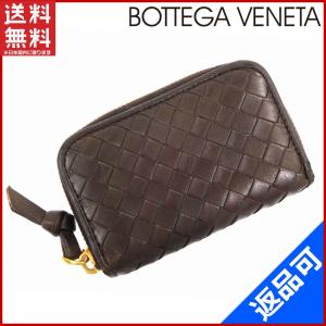 [閉店セール]ボッテガ・ヴェネタ 114075 BOTTEGA VENETA カードケース イントレチャート 中古 X7419