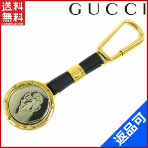 [閉店セール]グッチ GUCCI キーリング クレストディティール 中古 X7827｜brands