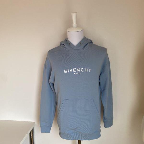 GIVENCHY プルオーバー　パーカー　xs 水色