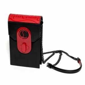 【美品】クリスチャンルブタン　ショルダーバッグ　スマートフォン　ポーチ　ホルダー