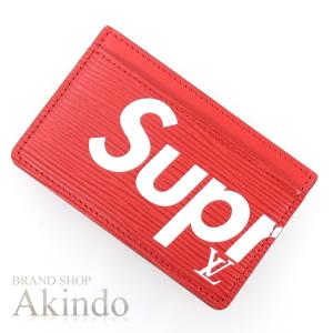LOUIS VUITTON/ルイヴィトン エピ ポルト2 カルト ヴェルティカル