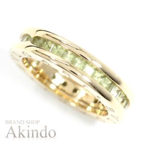 BVLGARI（ブルガリ） 指輪 K18YG ダイヤ B.zero1 ビーゼロワンリング