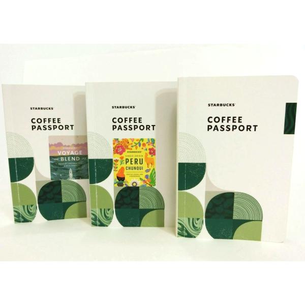 STARBUCKS・スターバックス COFFEE PASSPORT／コーヒーパスポート 3冊セット ...