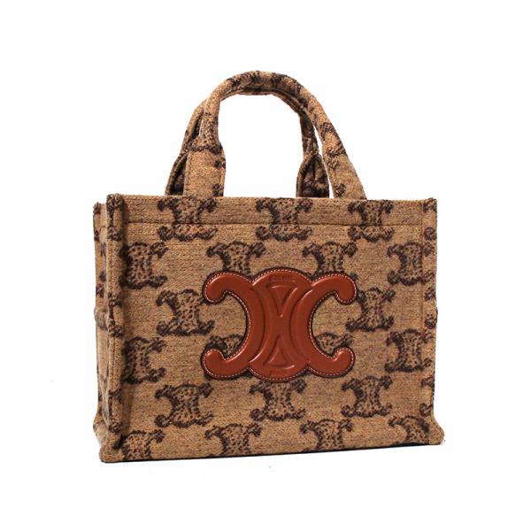セリーヌ CELINE 2wayトートバッグ スモール カバ タイス トリオンフ キャンバス プリン...