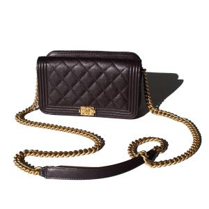 CHANEL（シャネル） 長財布 フラップウォレット ボーイシャネル グレ