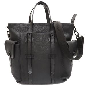 ルイヴィトン クリストファートート バッグ ブラック M58479 メンズ トリヨンレザー LOUIS VUITTON 中古｜brandshop-uprise