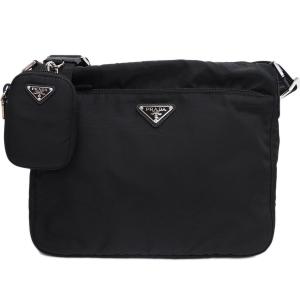 プラダ リナイロン ショルダーバッグ ブラック 1BC421 レディース Re-Nylon  PRADA 未使用 中古｜brandshop-uprise