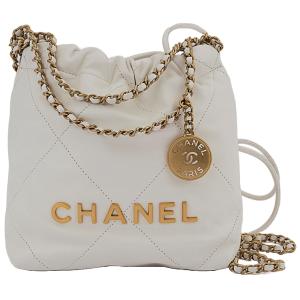 chanelバック CHANEL（シャネル） バッグ 22 デニム チェーン ショルダーバッグ