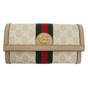 GUCCI（グッチ） フローラ ズゥミ コンパクトウォレット ネオン