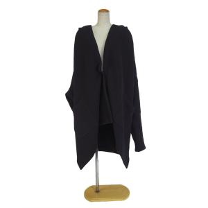 ワイズ ヘリンボーン ストライプ ウールコート グレー YJ-C11-110-01