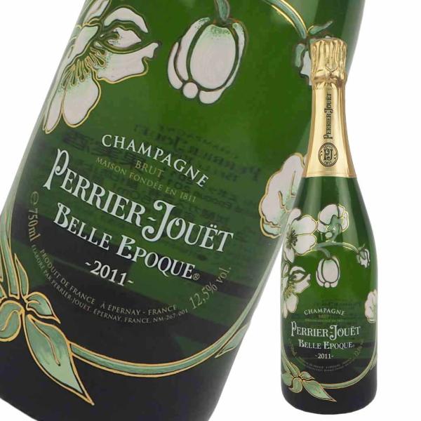 ペリエジュエ ベルエポック ブラン 2011年 箱なし 750ml 白シャンパン PERRIER-J...