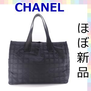 【ほぼ新品】シャネル CHANEL ニュートラベル MM キャンバス トートバッグ ハンドバッグ ブラック 黒 ショルダーバッグ ココマーク PM｜brandshopnijiiro