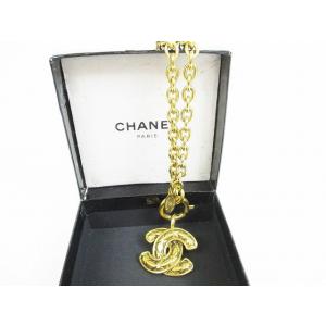 シャネル CHANEL マトラッセ CC ココマーク ゴールドプレーテッド ネックレス｜brandshoptokyos