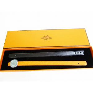 HERMES（エルメス） ブレスレット プスプス レザー/メタル ブラック