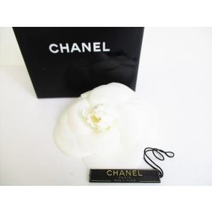 CHANEL シャネル 黒 ブラック ココマーク付き カメリア コサージュ 花