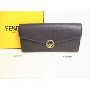 フェンディ FENDI エフ イズ フェンディ レザー 長財布 コンチネンタルウォレット 【未使用保...