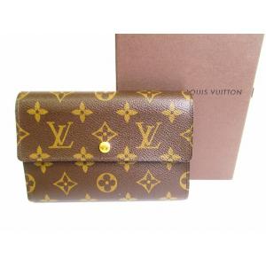 ルイヴィトン LOUIS VUITTON モノグラム ポルトトレゾール エテュイ パピエ 2つ折り 財布 コンパクト財布 【新品同様】｜brandshoptokyos