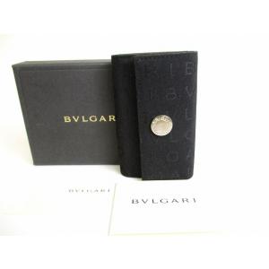 ブルガリ BVLGARI ロゴマニア 6連 キーケース キーリング メンズ レディース 【未使用保管...