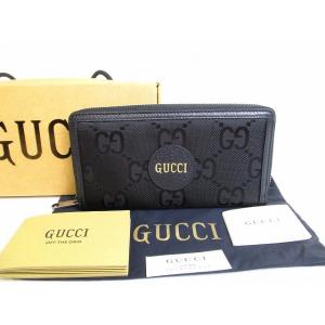 GG グッチ GUCCI スプリーム キャンバス ウルフ 狼 モチーフ ラウンド