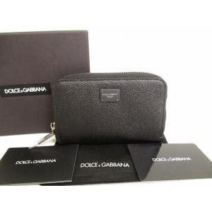 ドルチェ＆ガッバーナ DOLCE&GABBANA ドルガバ D&G レザー 小銭入れ コインパース メンズ レディース 【新古品】｜brandshoptokyos