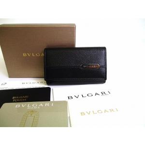 ブルガリ BVLGARI セルペンティ スカリエ レザー 6連 キーケース キーリング メンズ レデ...