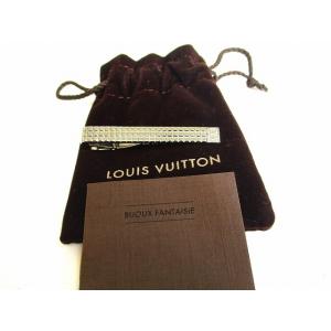 ルイヴィトン LOUIS VUITTON クラヴァット ディジット ネクタイピン タイピン メンズ 【希少】【未使用保管品】｜brandshoptokyos