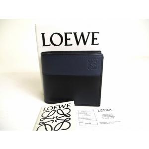 LOEWE（ロエベ） 財布 二つ折り C510302X16 ブラック パズル バイ