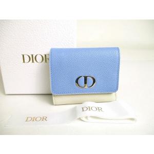 未使用】 DIOR ディオール ロータスウォレット カナージュ パテント